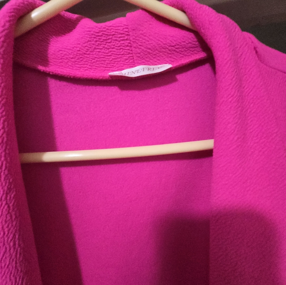 Hot pink blazer